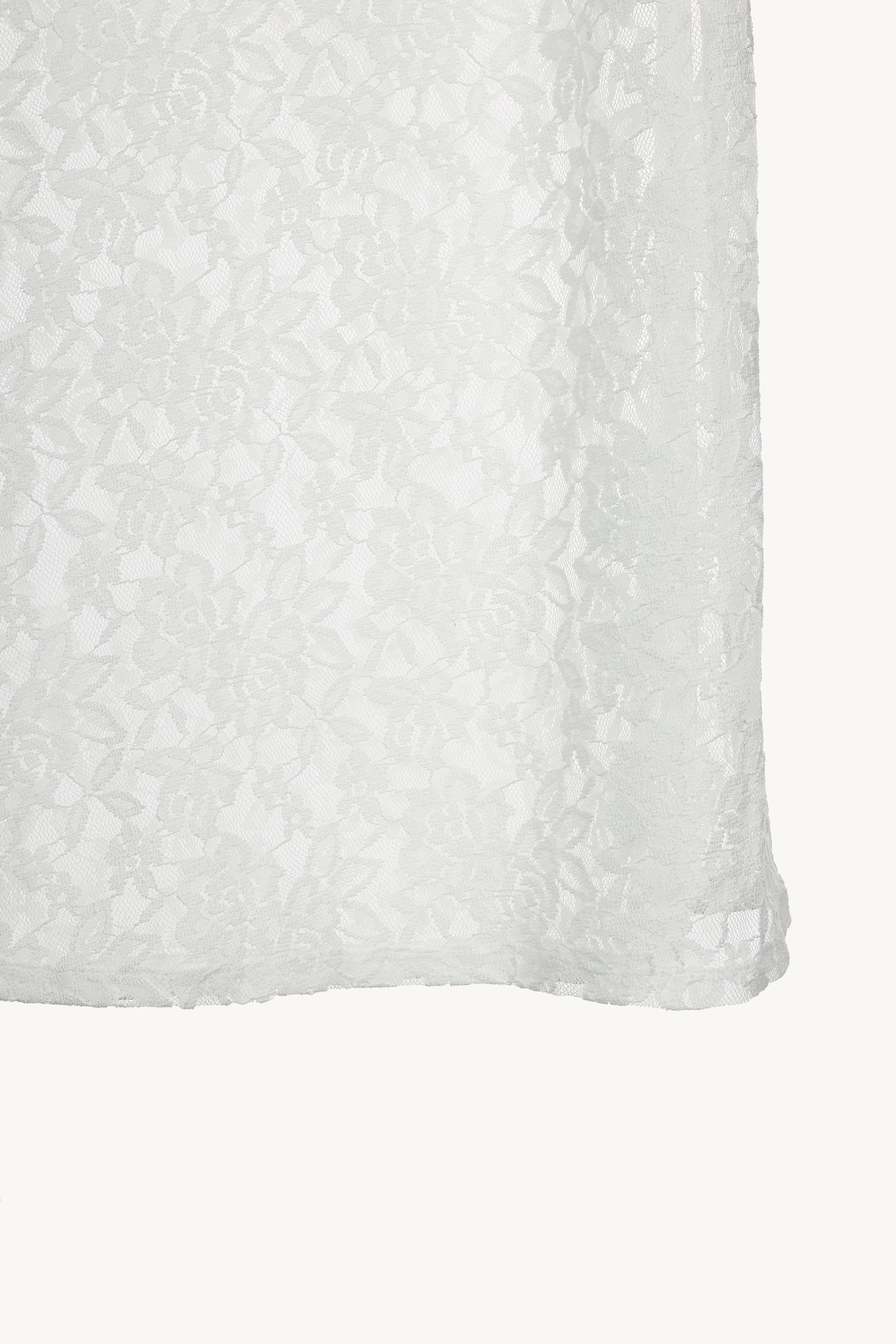 lace layered knit swimwear