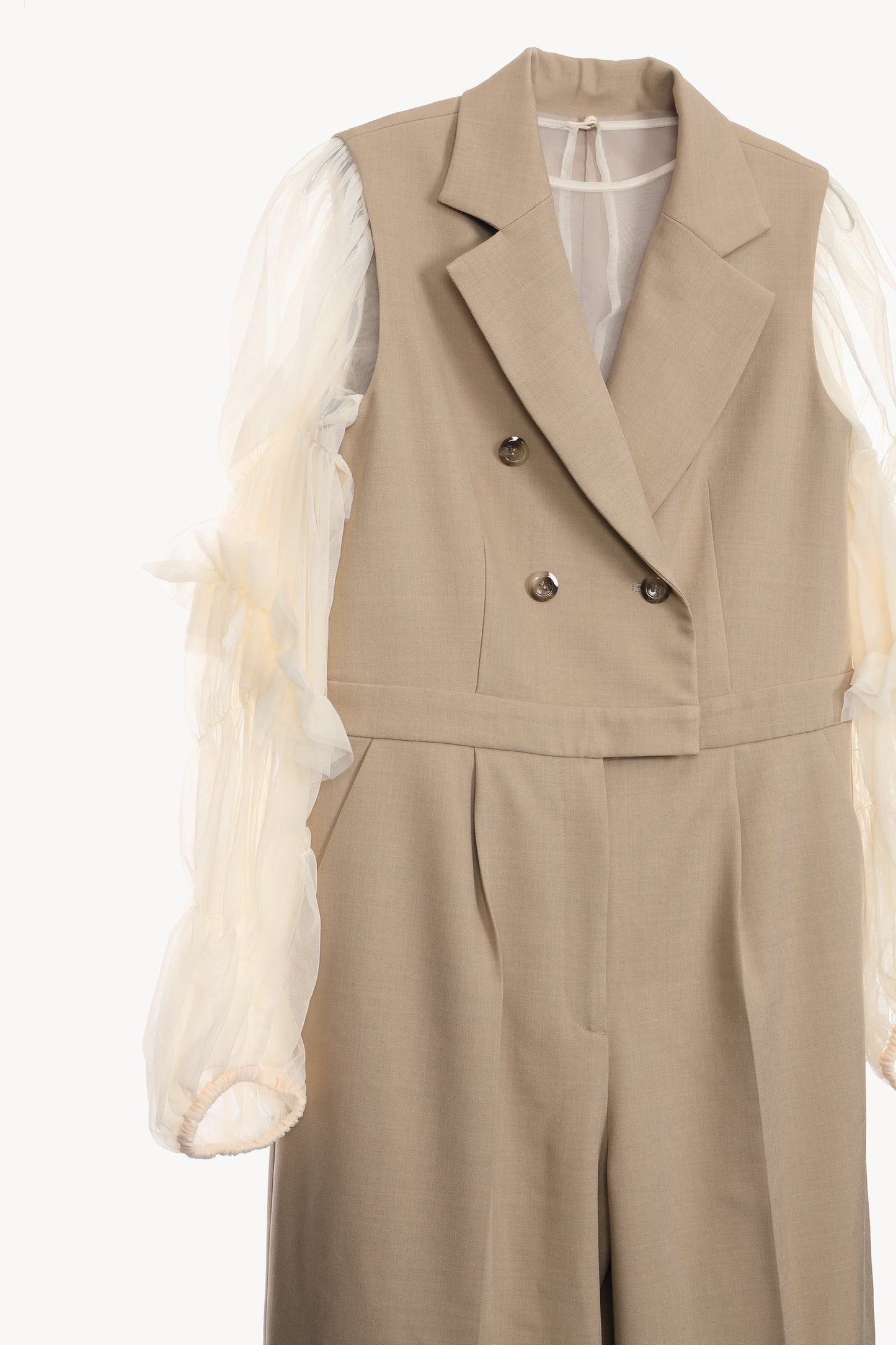 tulle layered all in one