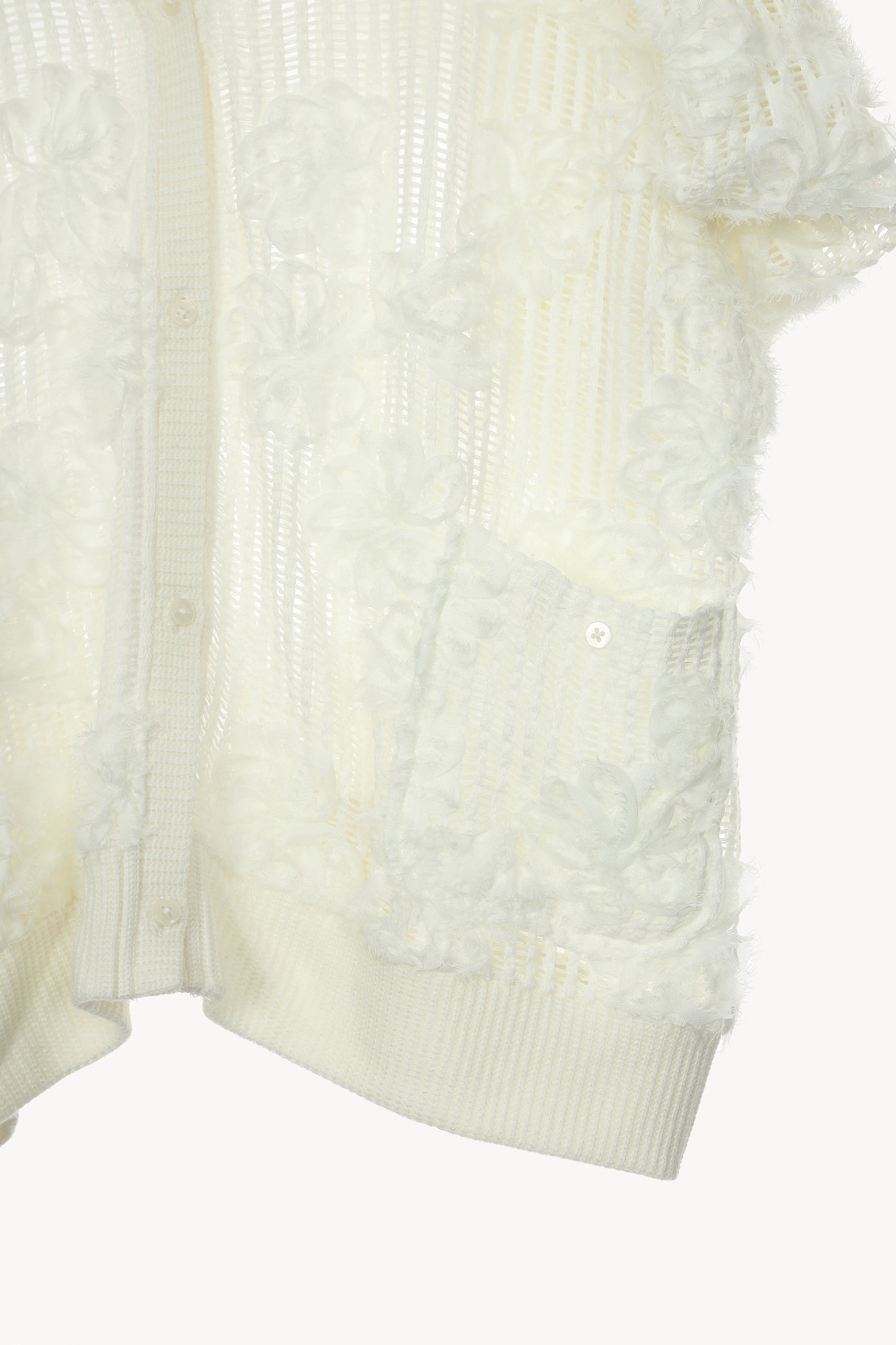 flower lace cardigan