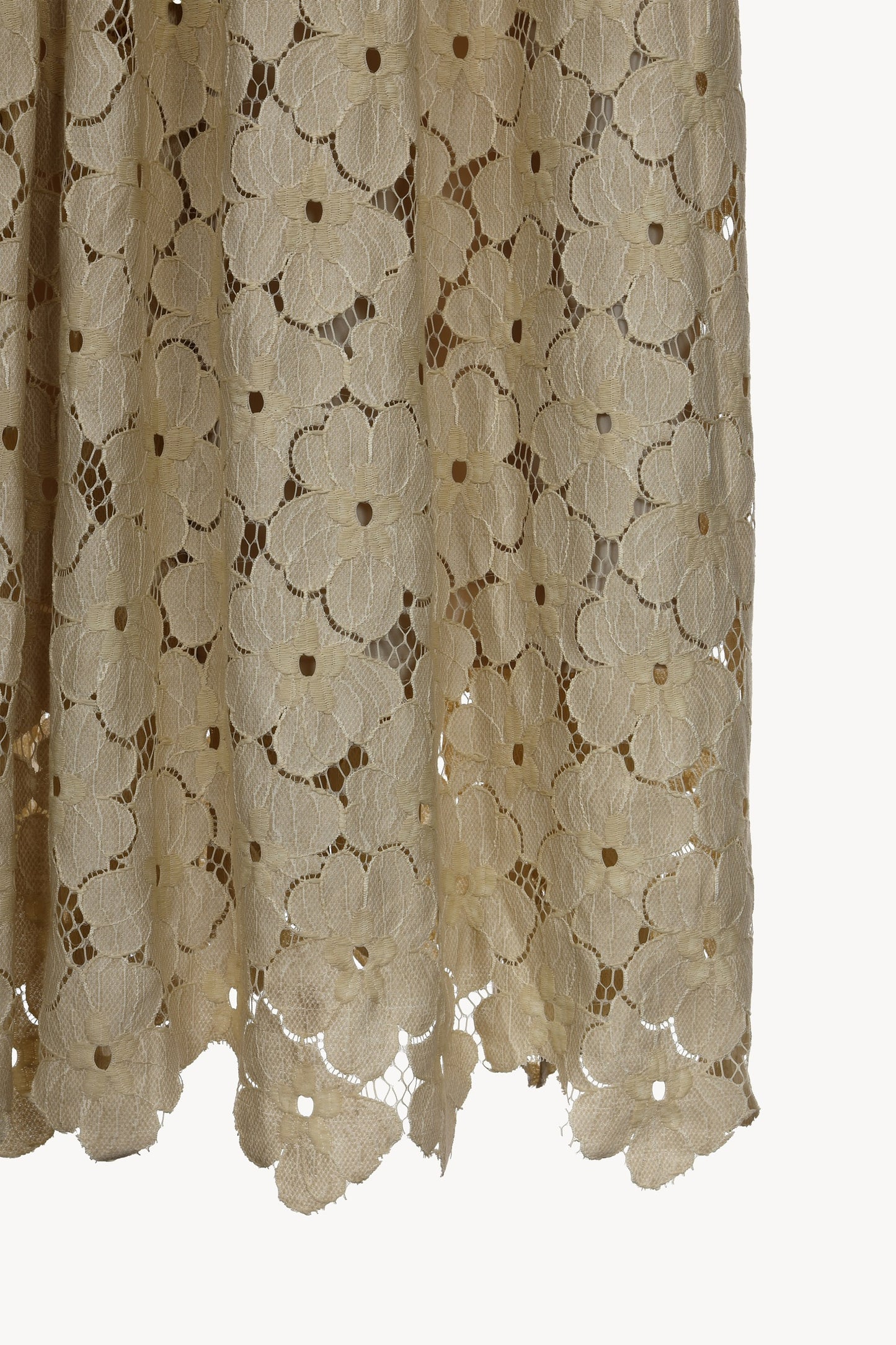 flower lace drape one-piece