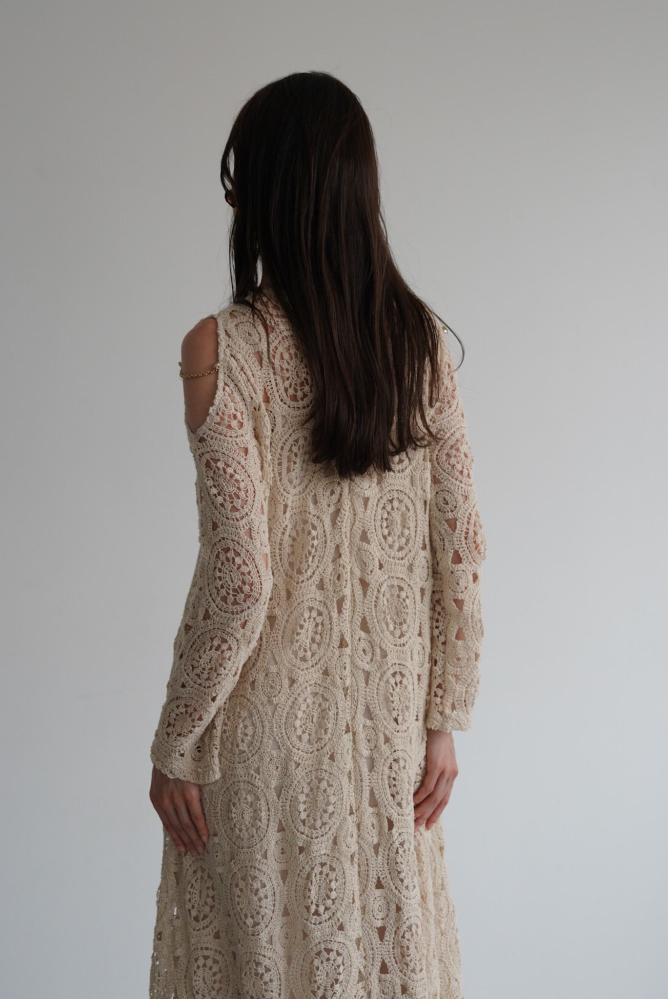 flare chemical lace one-piece