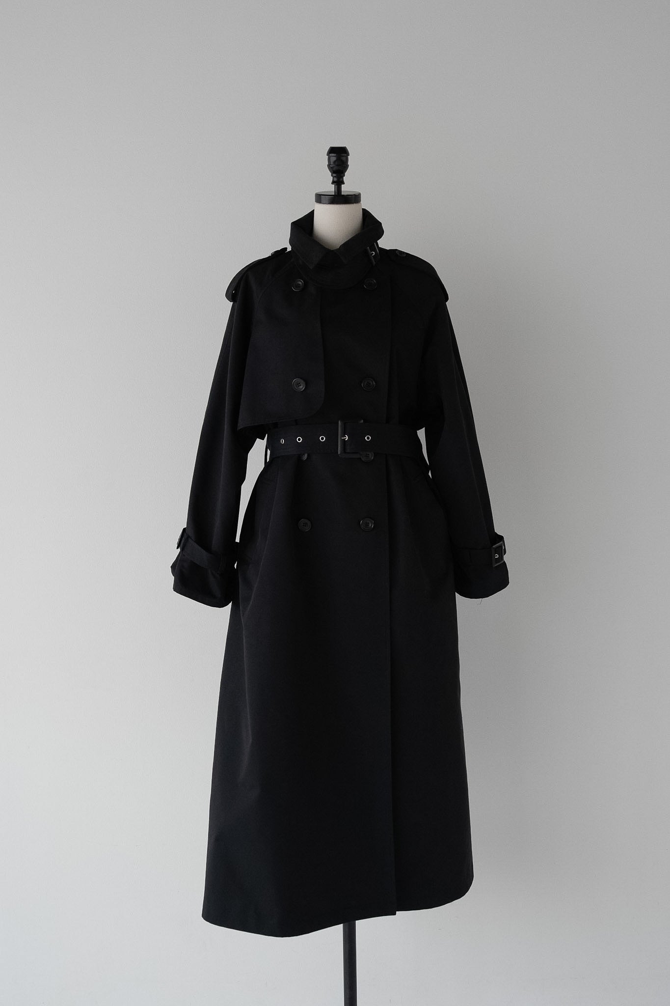 classic belted trench coat