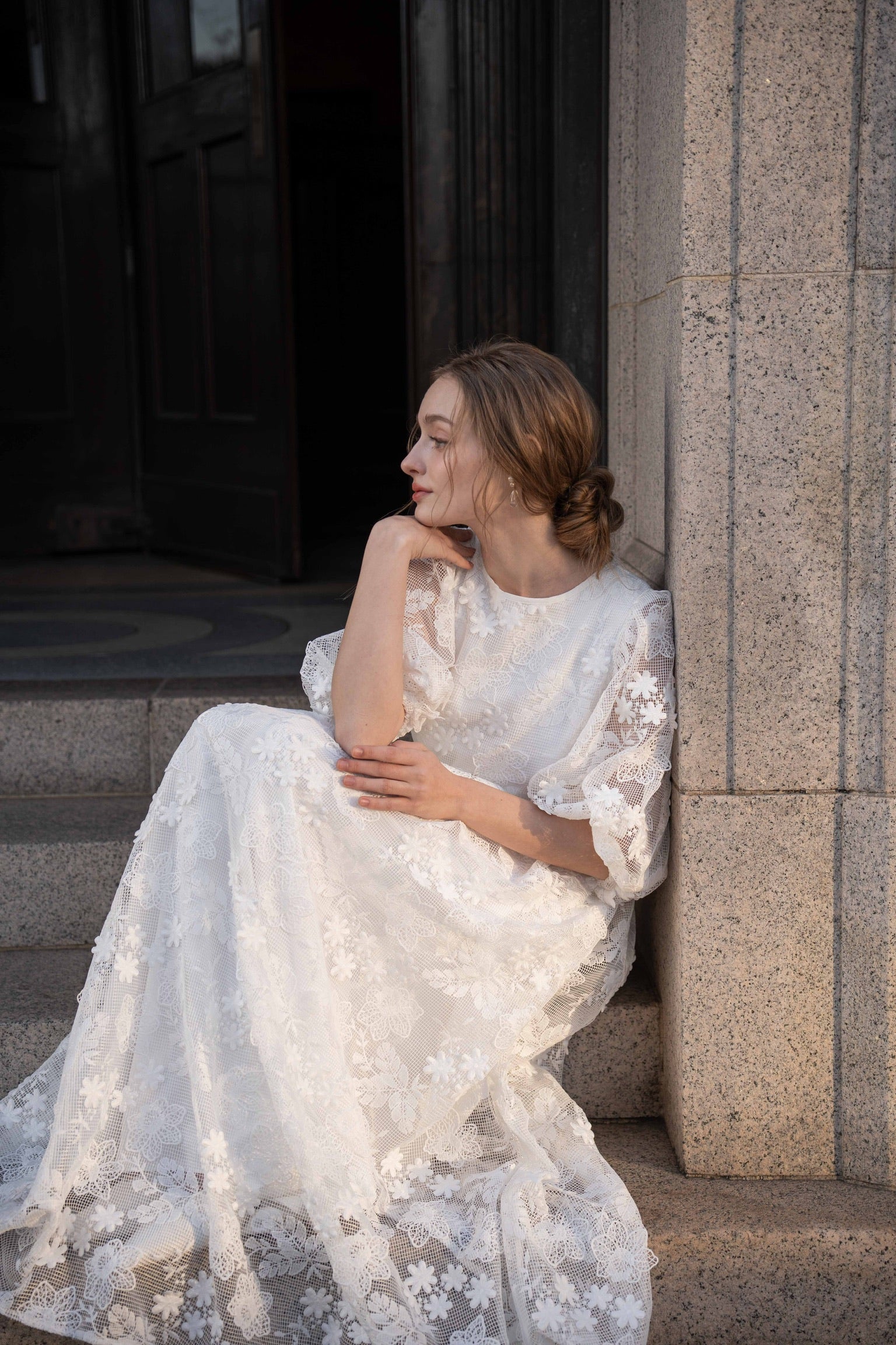 puff sleeve volume one-piece – Acka online store