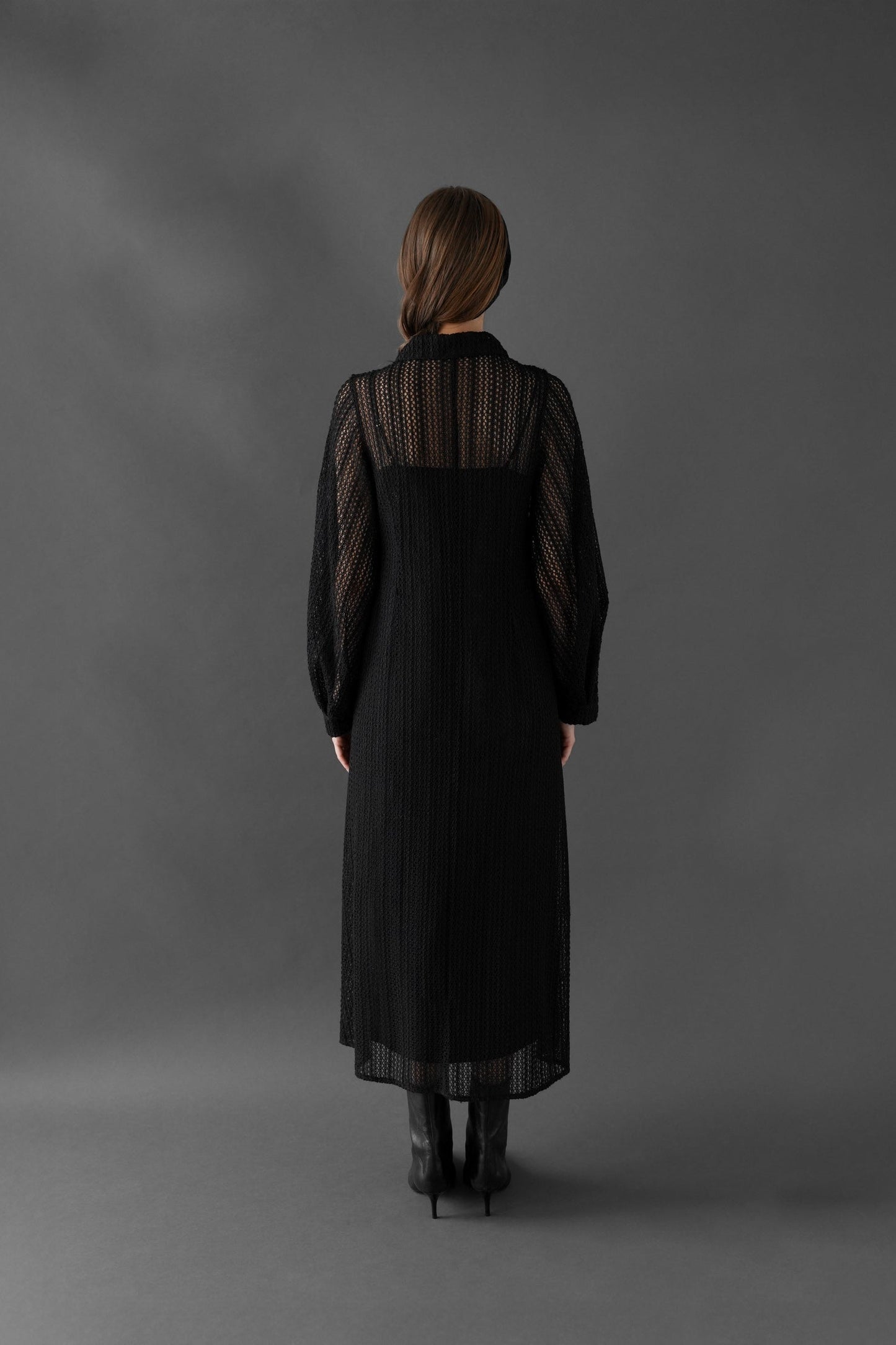 floral lace mesh one-piece