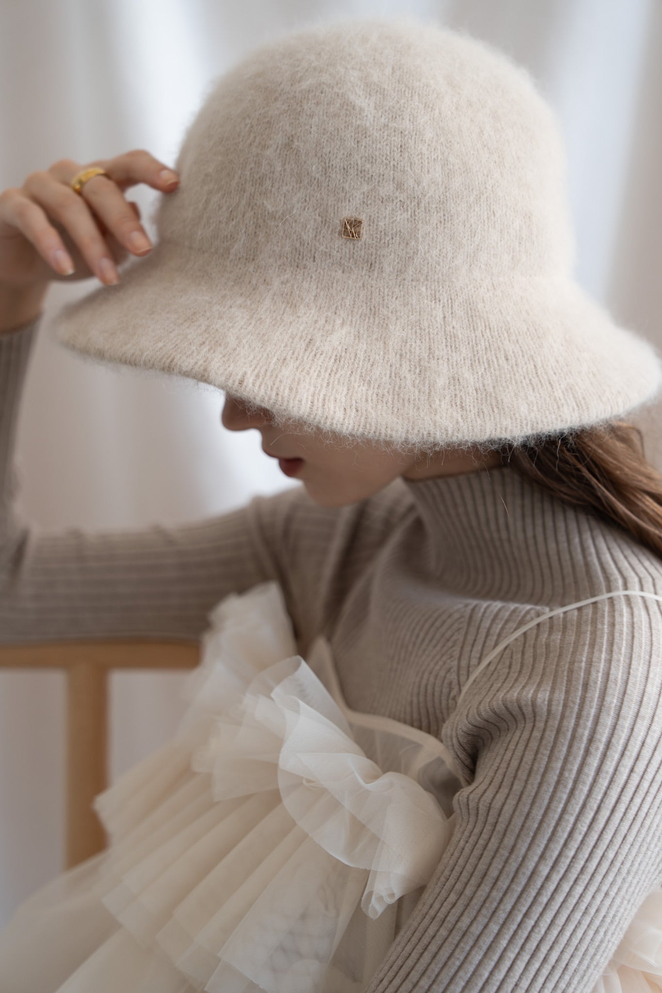 CA4LA×Acka. mohair hat – Acka online store