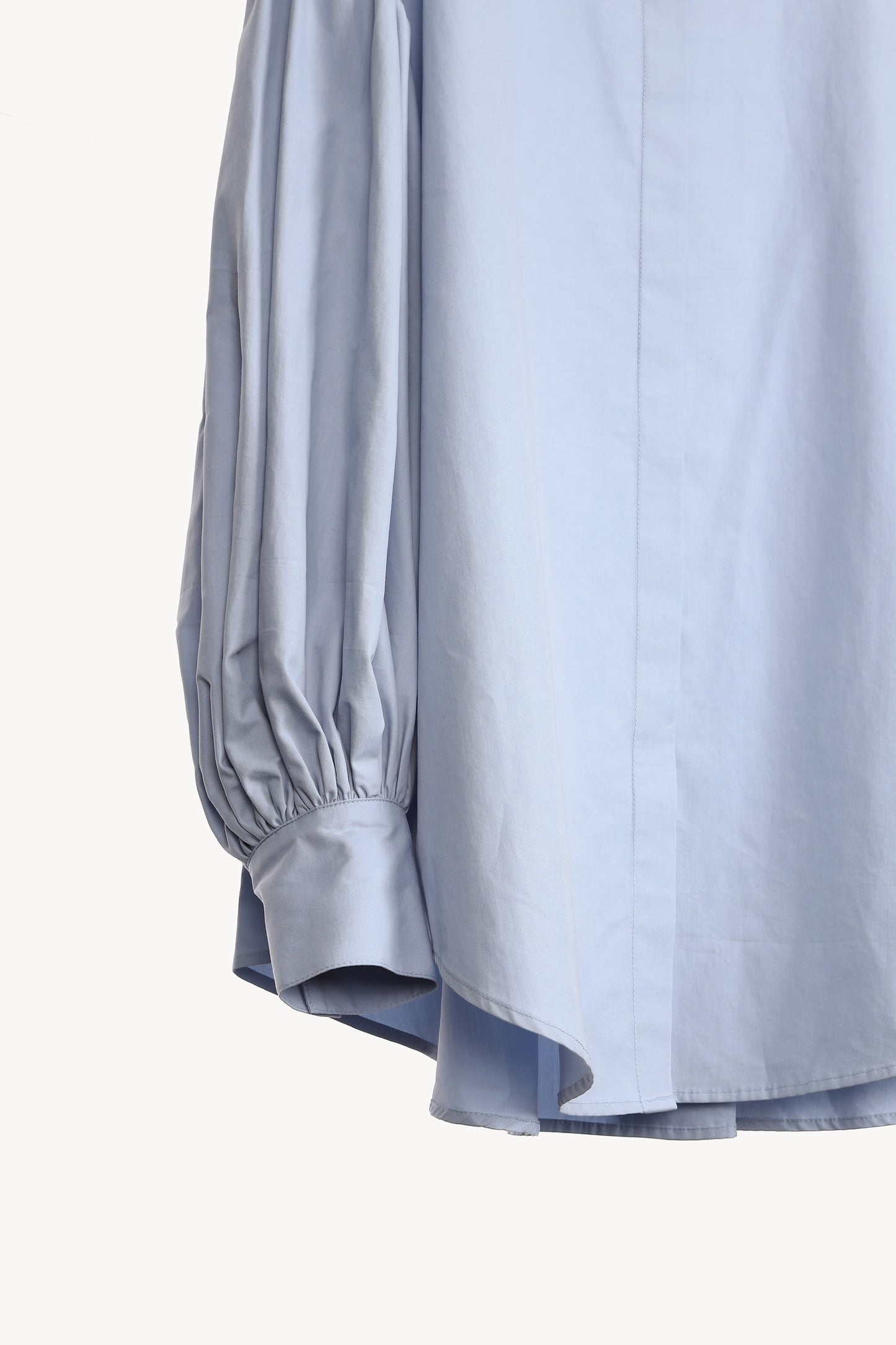 bijou collar volume shirt