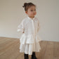 ［kids］frill shirt one-piece