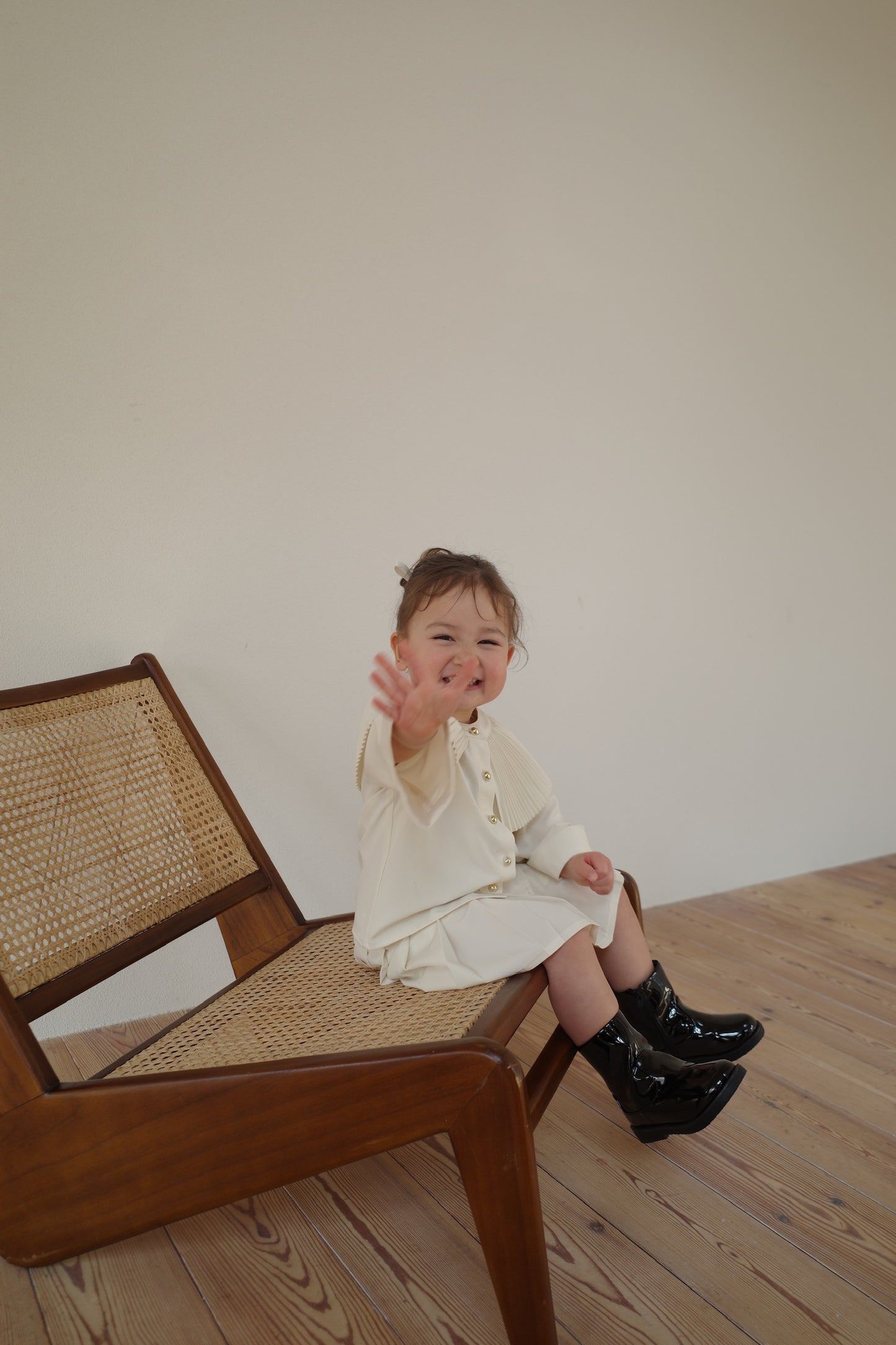 ［kids］pleats skirt