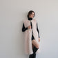 fur long vest