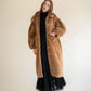 soft boa long coat