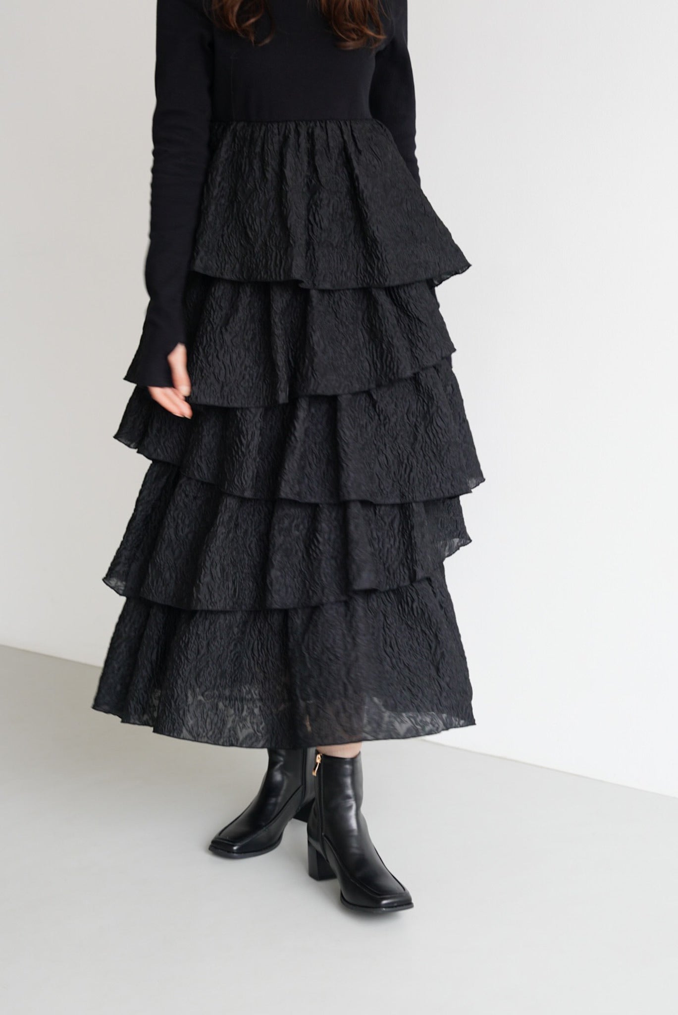 Acka docking frill one-piece サイズ2 docking frill one-piece – Acka online store