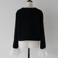 ［Édition］tweed frill jacket