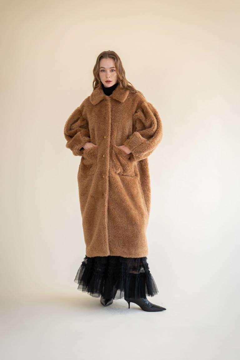 soft boa long coat – Acka online store