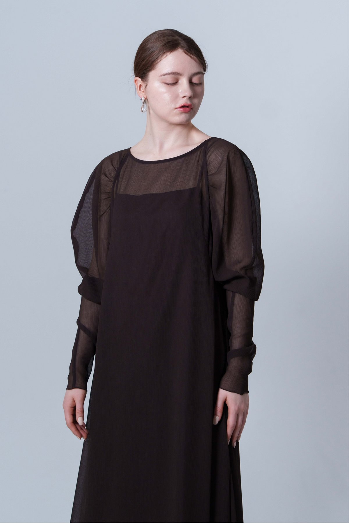sheer flare one-piece – Acka online store sheer flare one-piece – Acka online store
