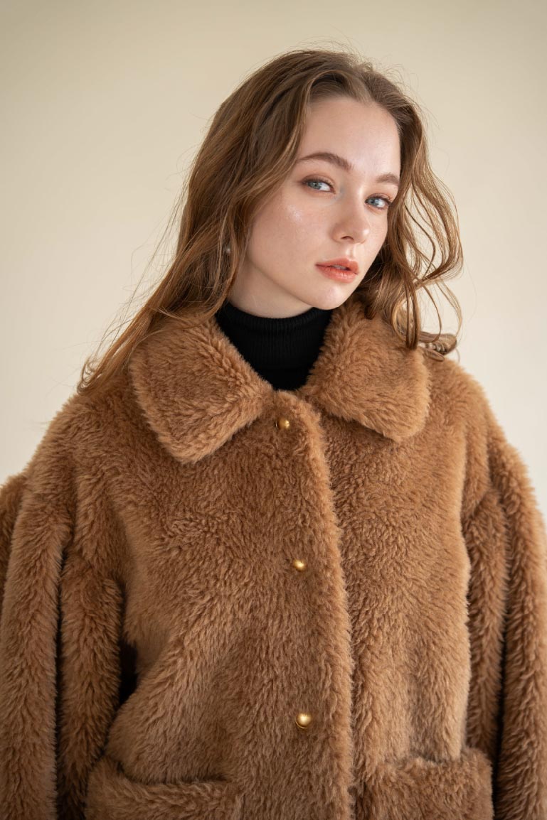 soft boa long coat – Acka online store