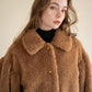 soft boa long coat