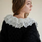 double lace cable knit