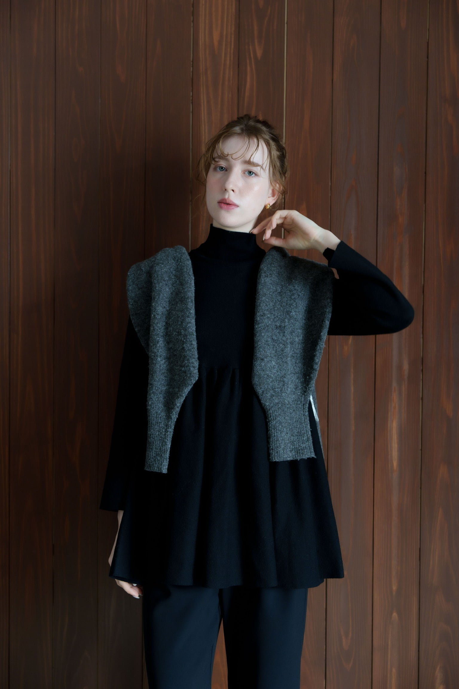 peplum knit tops – Acka online store