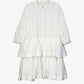 frill shirt one-piece