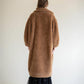 soft boa long coat