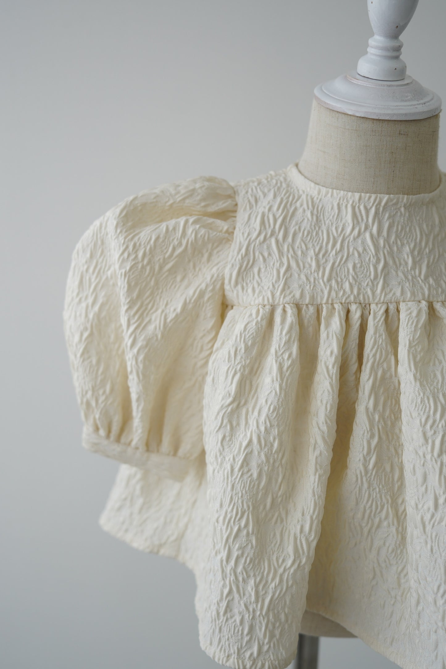 ［kids］fleur balloon blouse