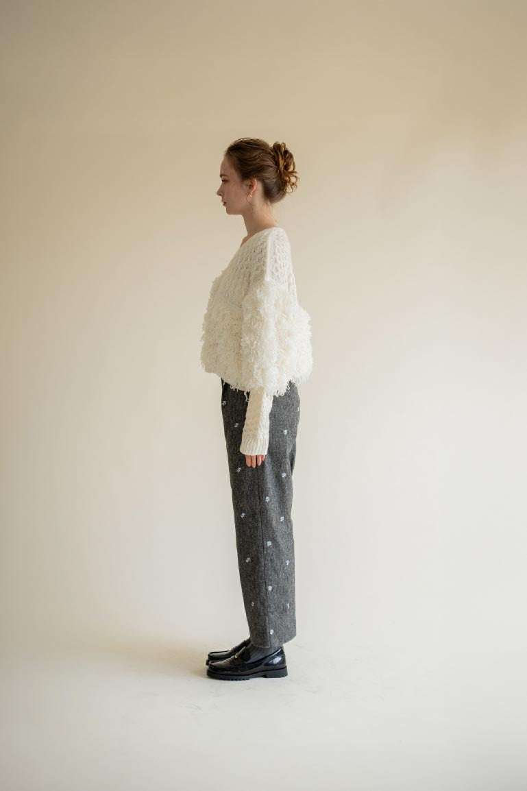 mix knit cardigan – Acka online store