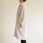 soft boa long coat