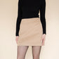 mohair mini skirt