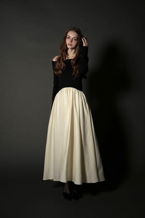Édition］off shoulder docking one-piece – Acka online store