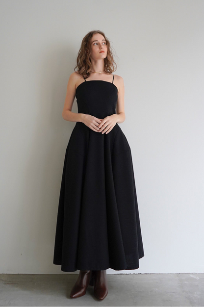 lame camisole dress
