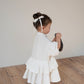 ［kids］frill shirt one-piece