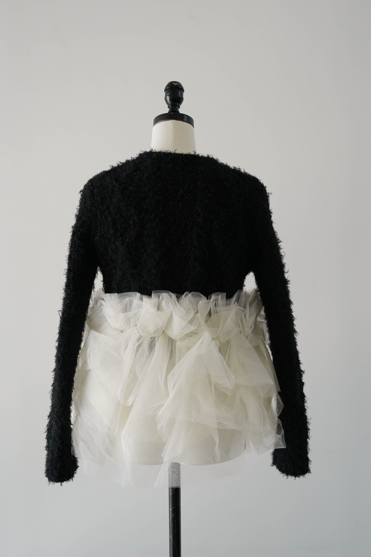tulle peplum knit – Acka online store