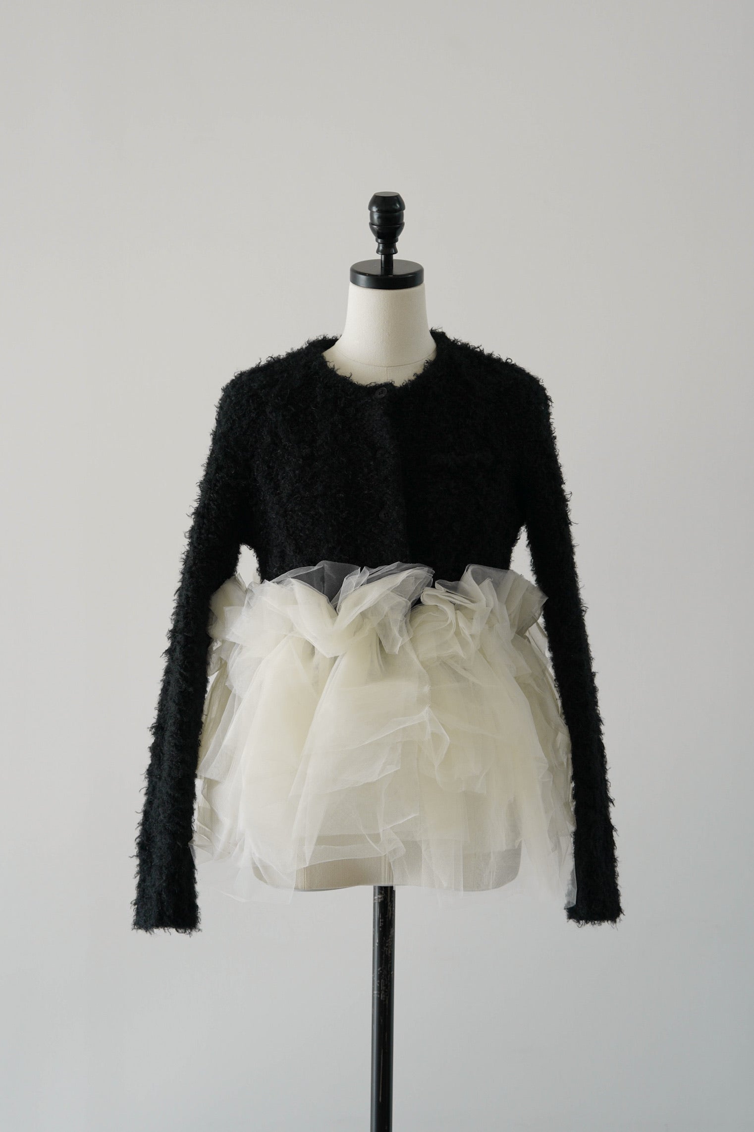 tulle peplum knit – Acka online store