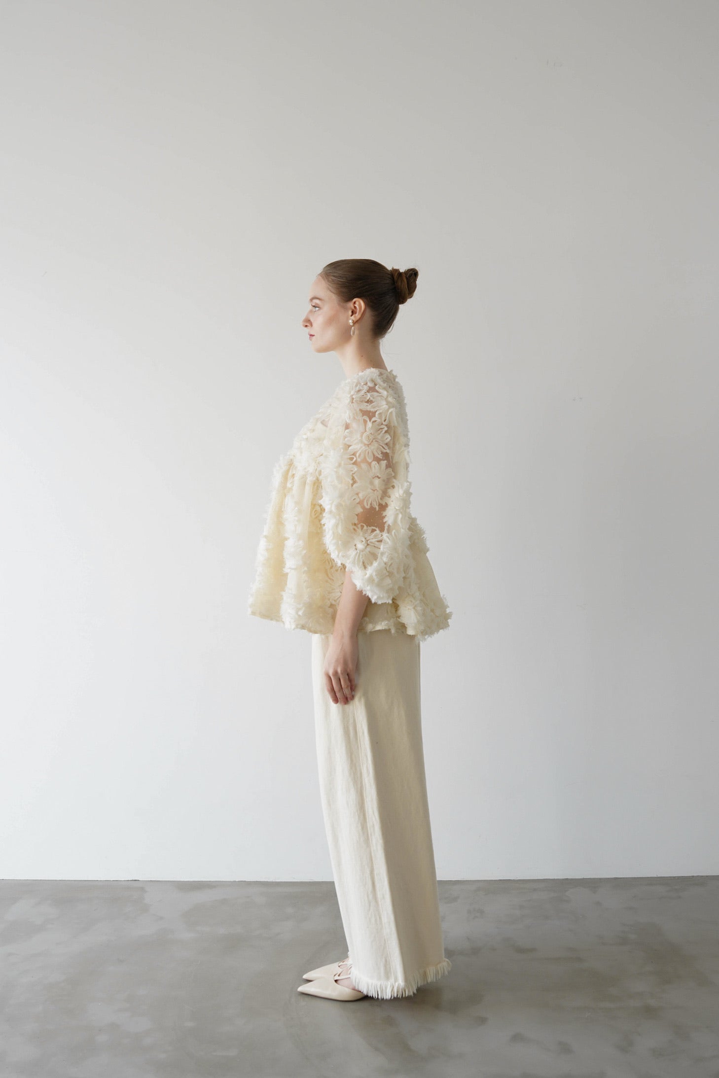 flower peplum blouse – Acka online store