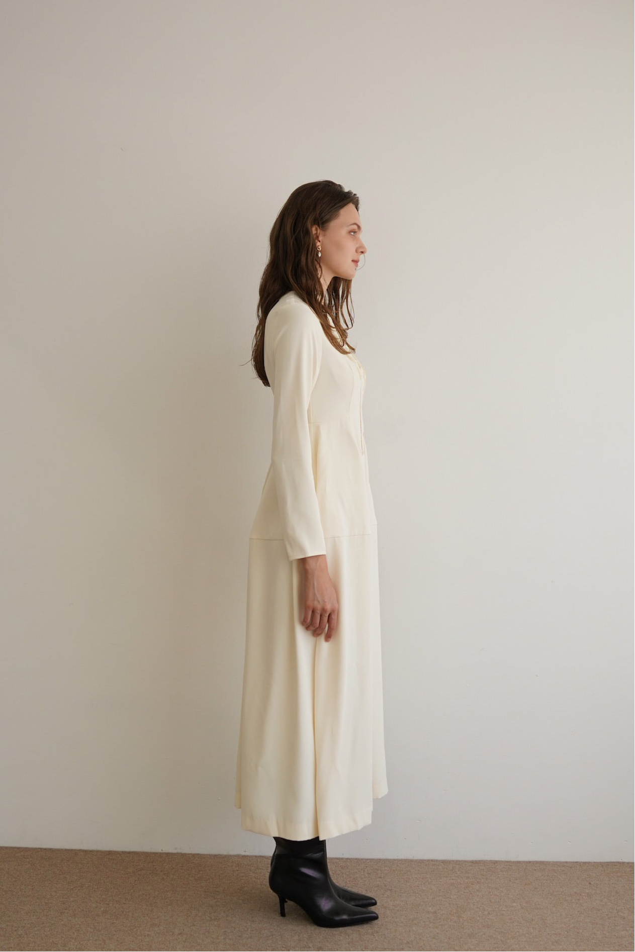 flower cutwork one-piece