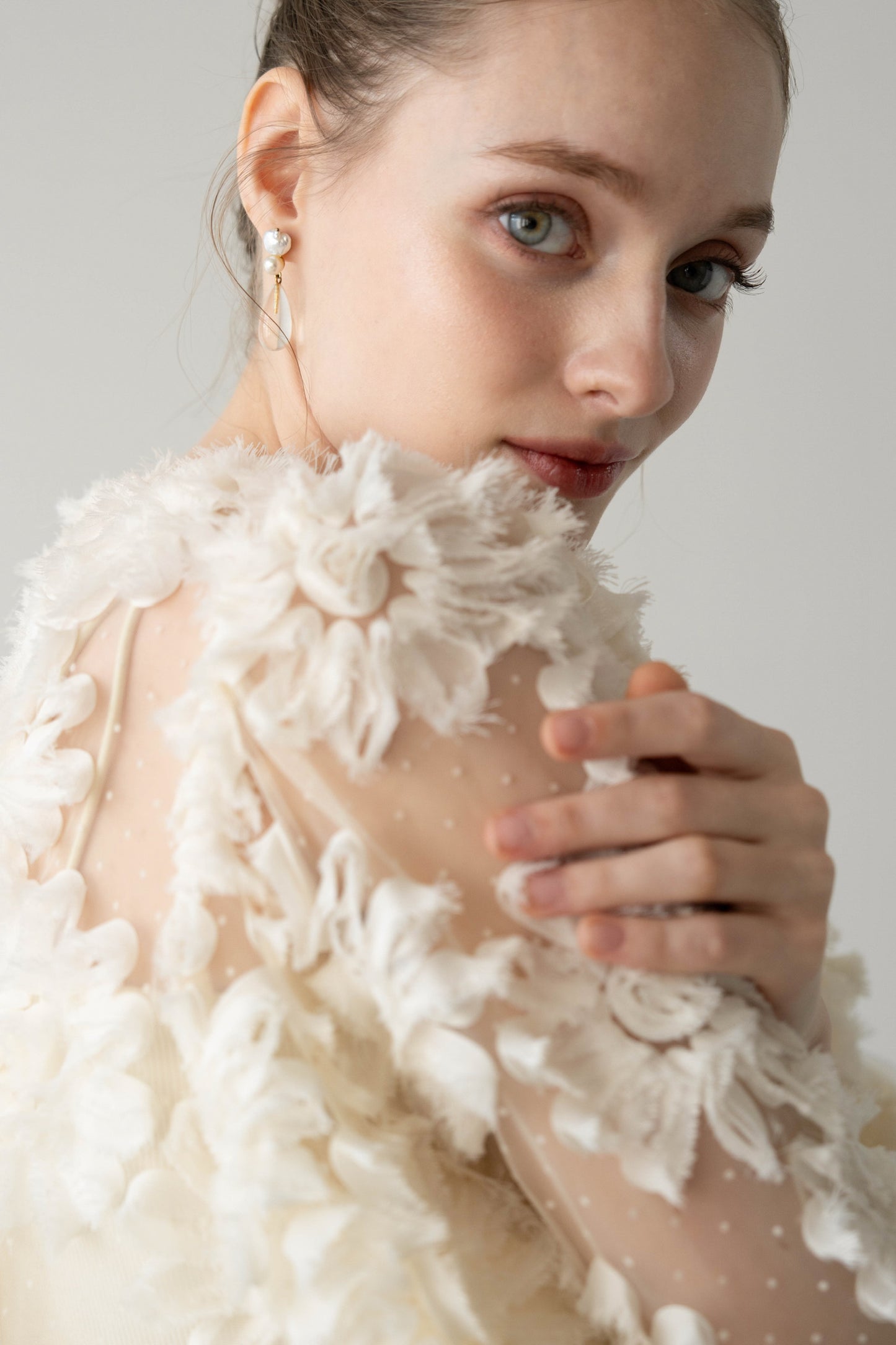 flower peplum blouse