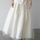 tulle volume skirt