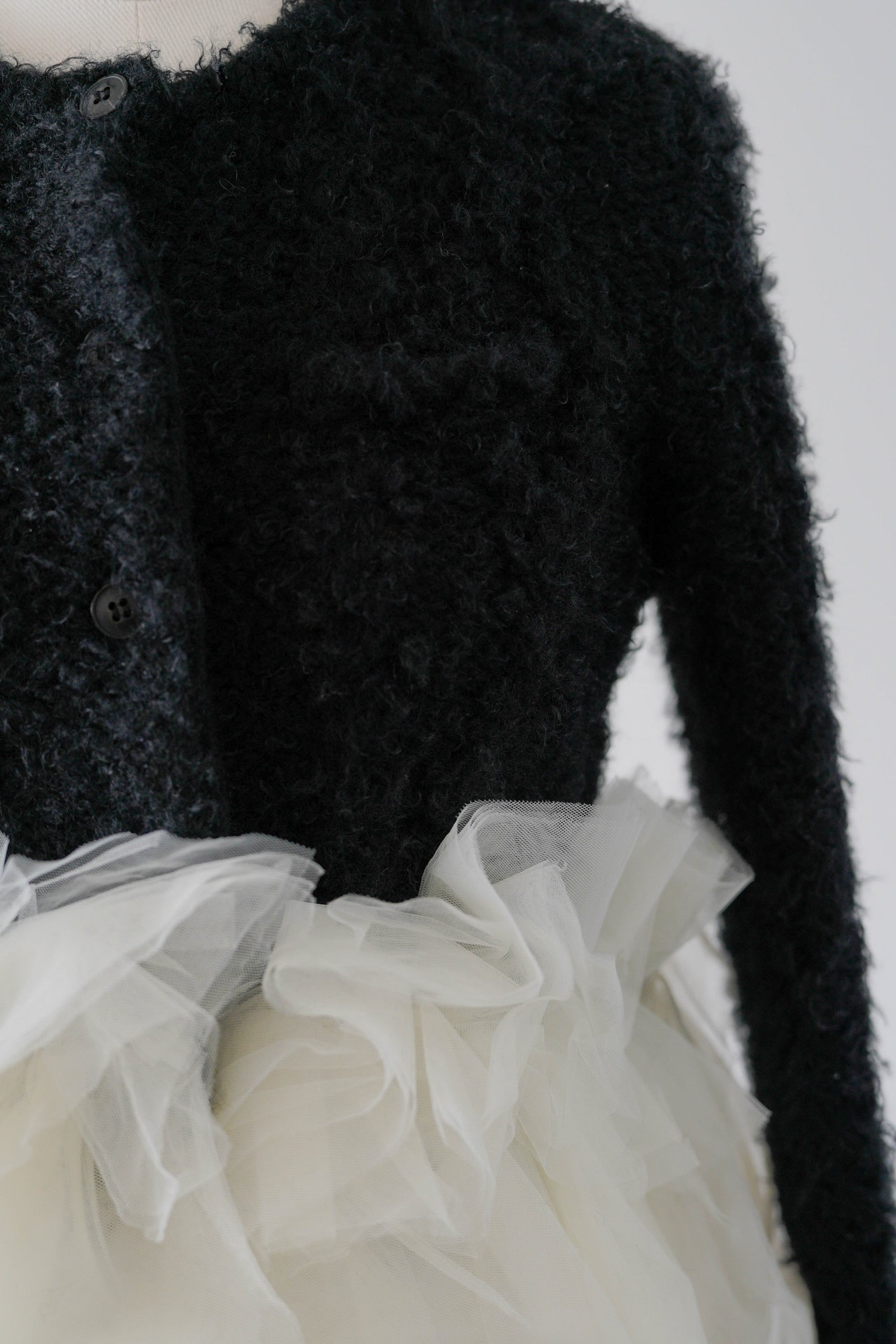 tulle peplum knit – Acka online store