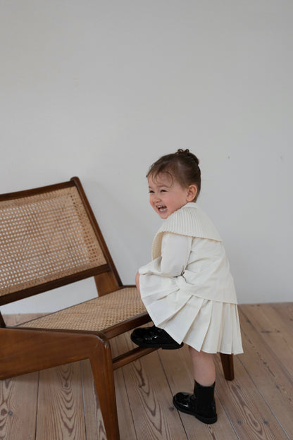 ［kids］pleats skirt