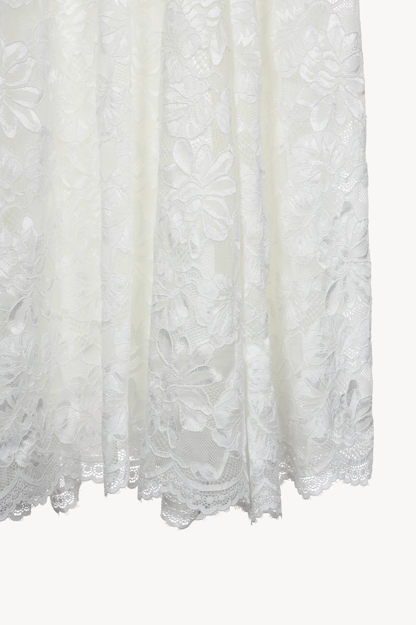 puff sleeve lace dress