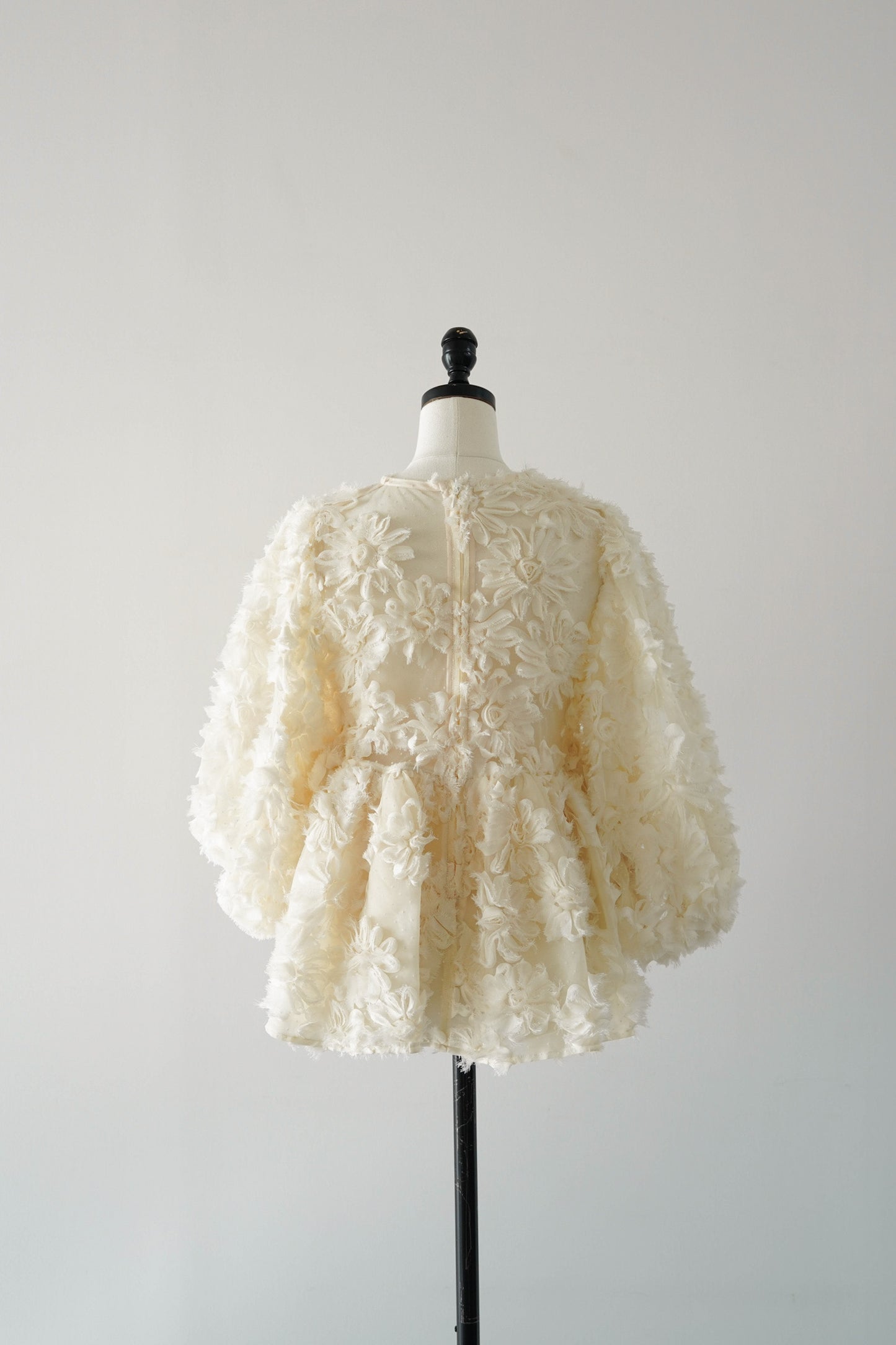 flower peplum blouse