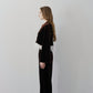 velvet straight pants