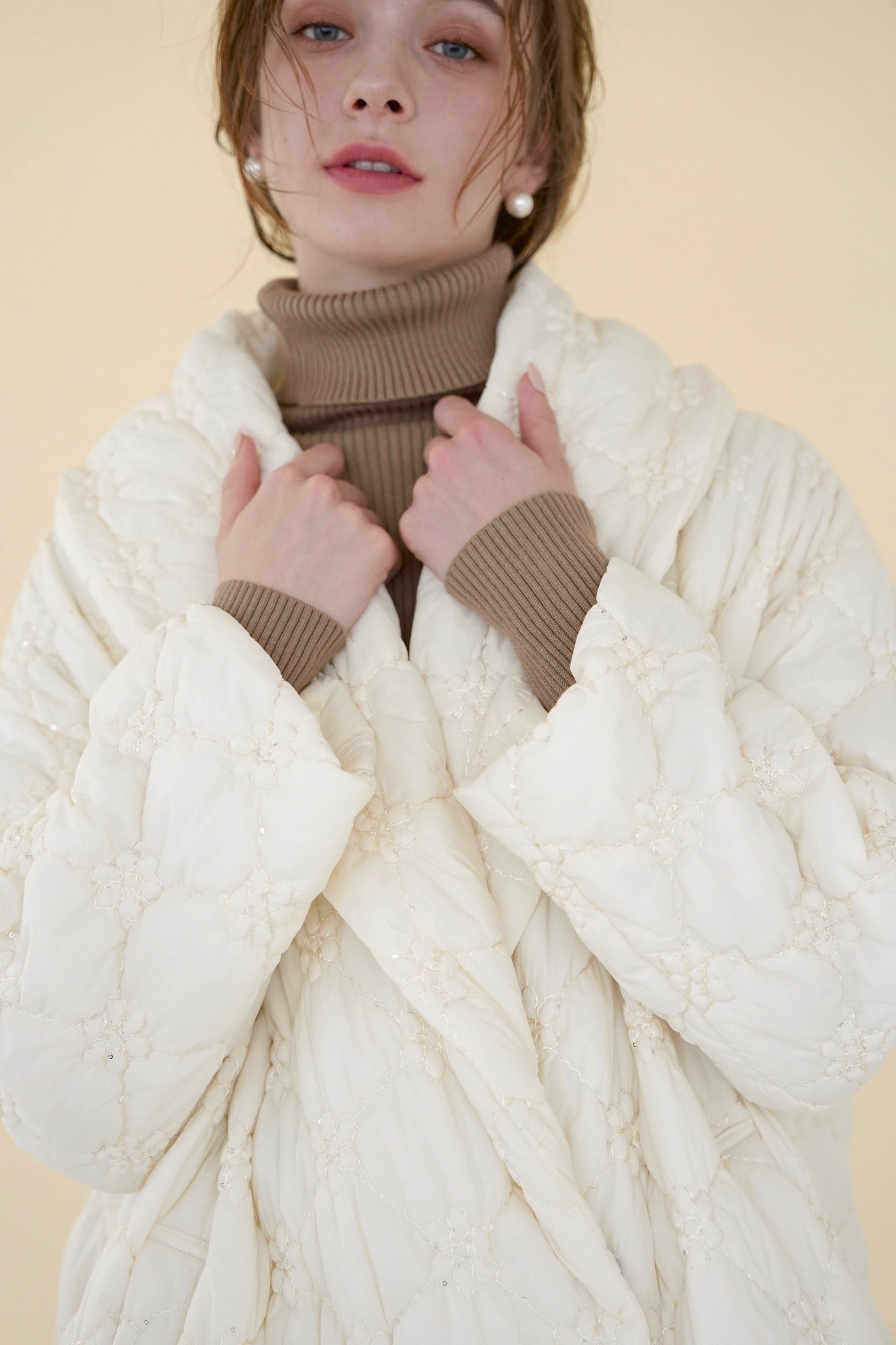 quilting long down coat – Acka online store