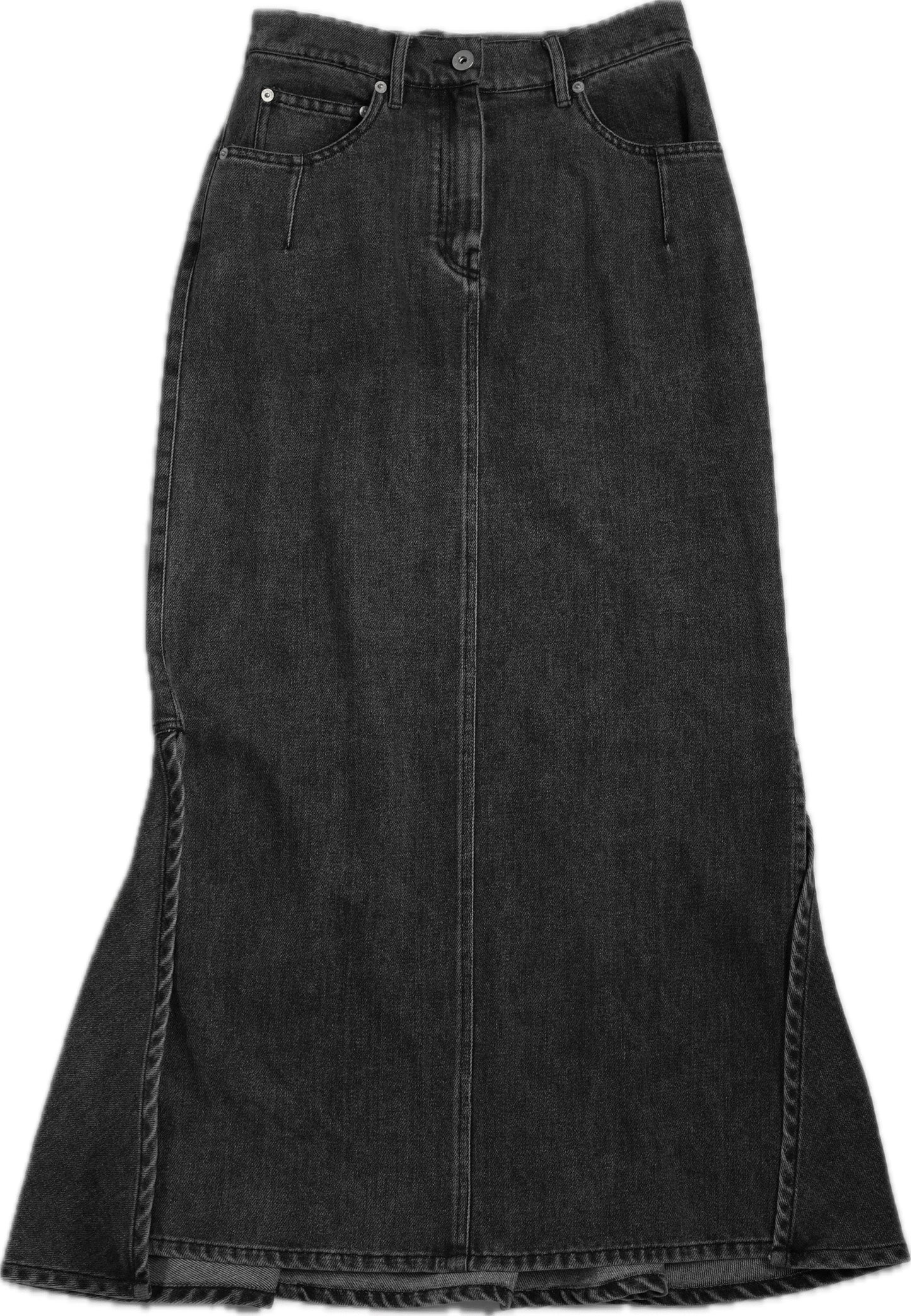 denim mermaid skirt