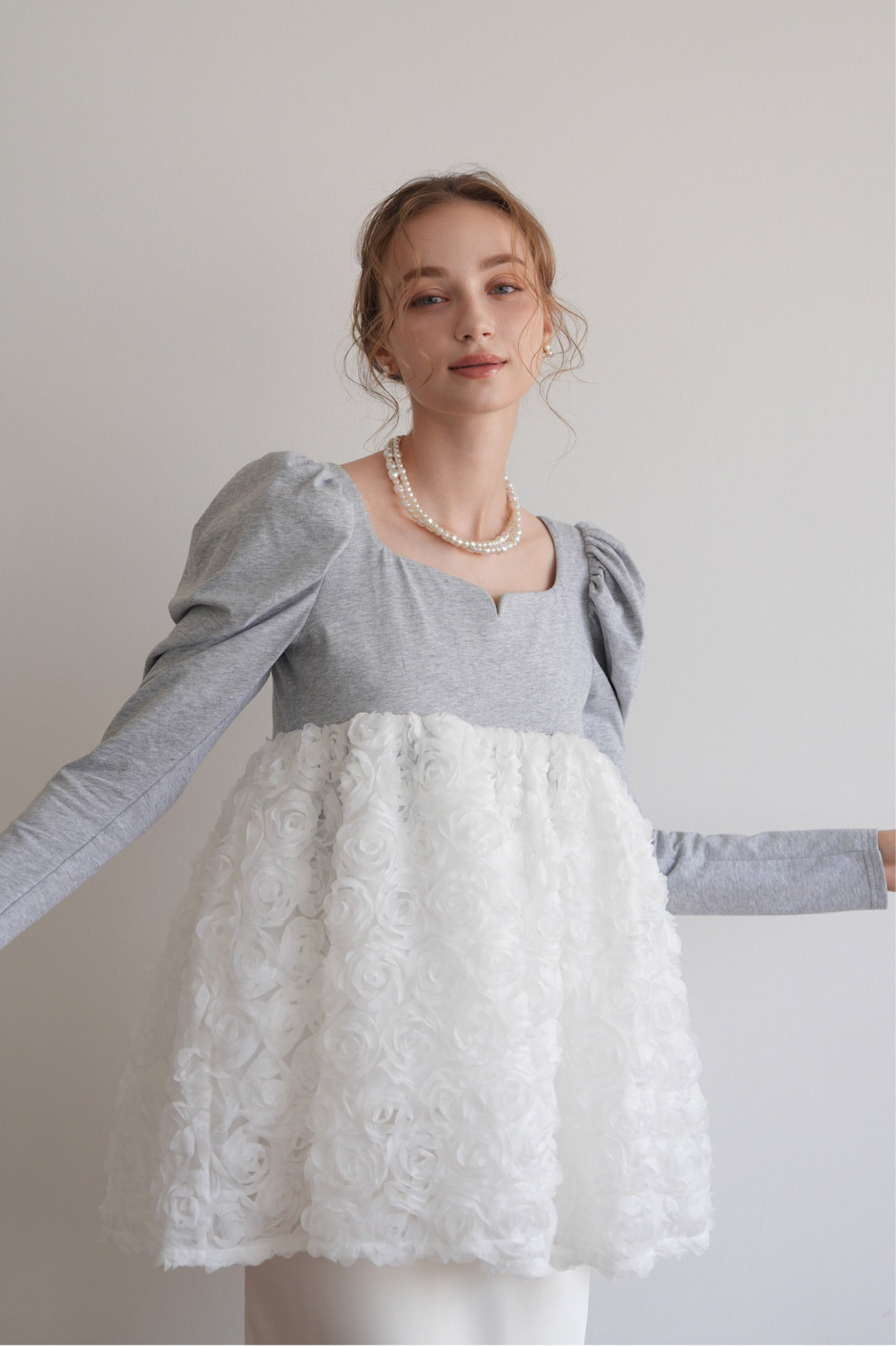 3d rose puff tops – Acka online store 3d rose puff tops – Acka online store