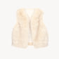 fur short vest
