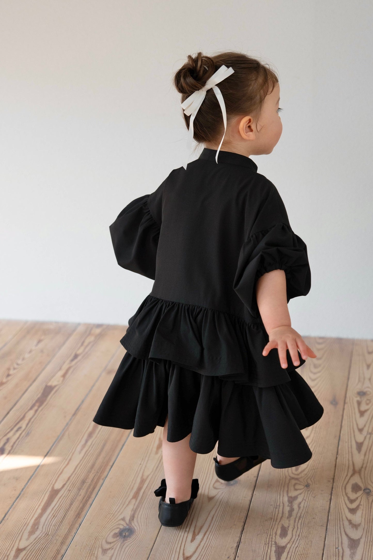 ［kids］ frill shirt one-piece