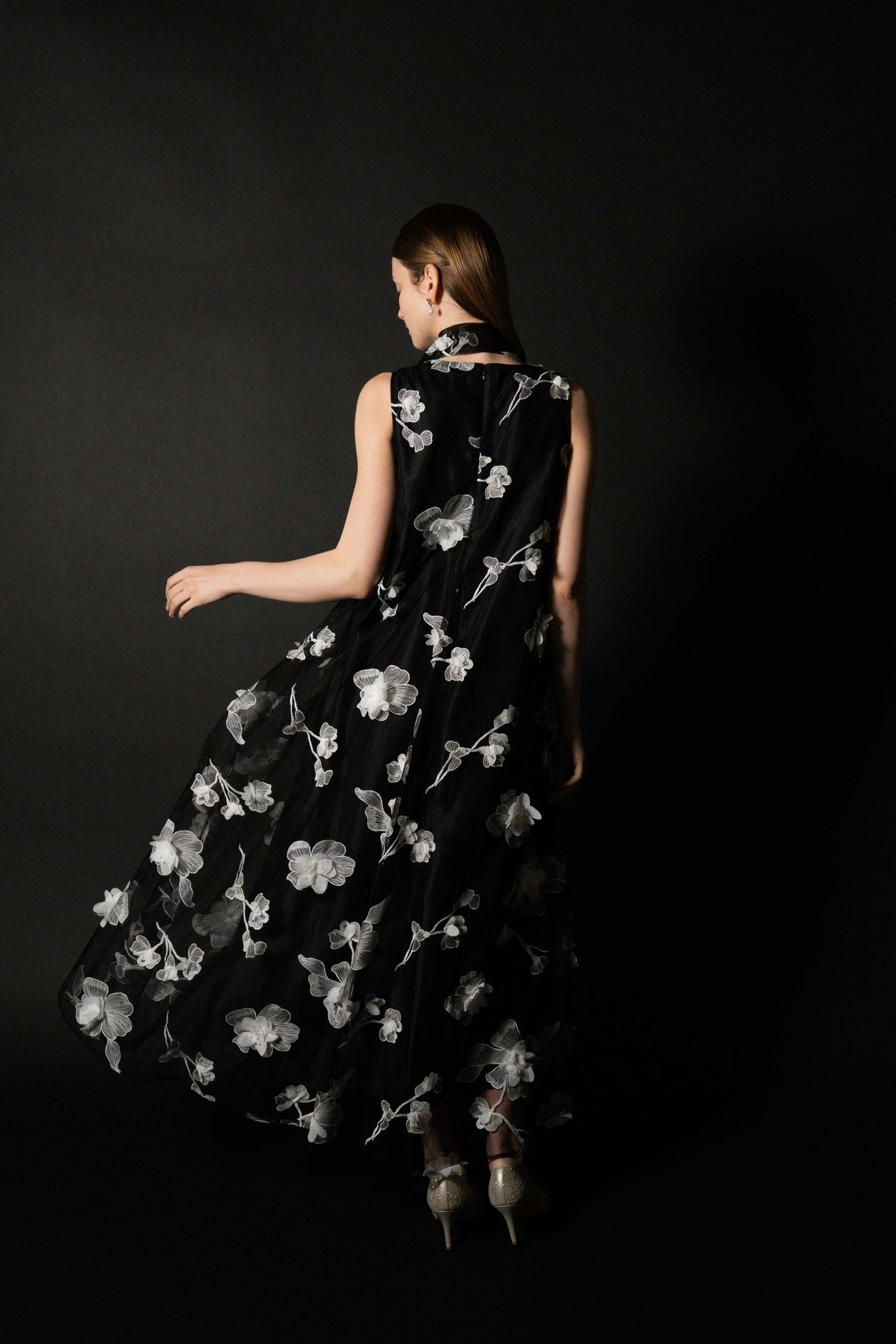 [Édition] floral long dress