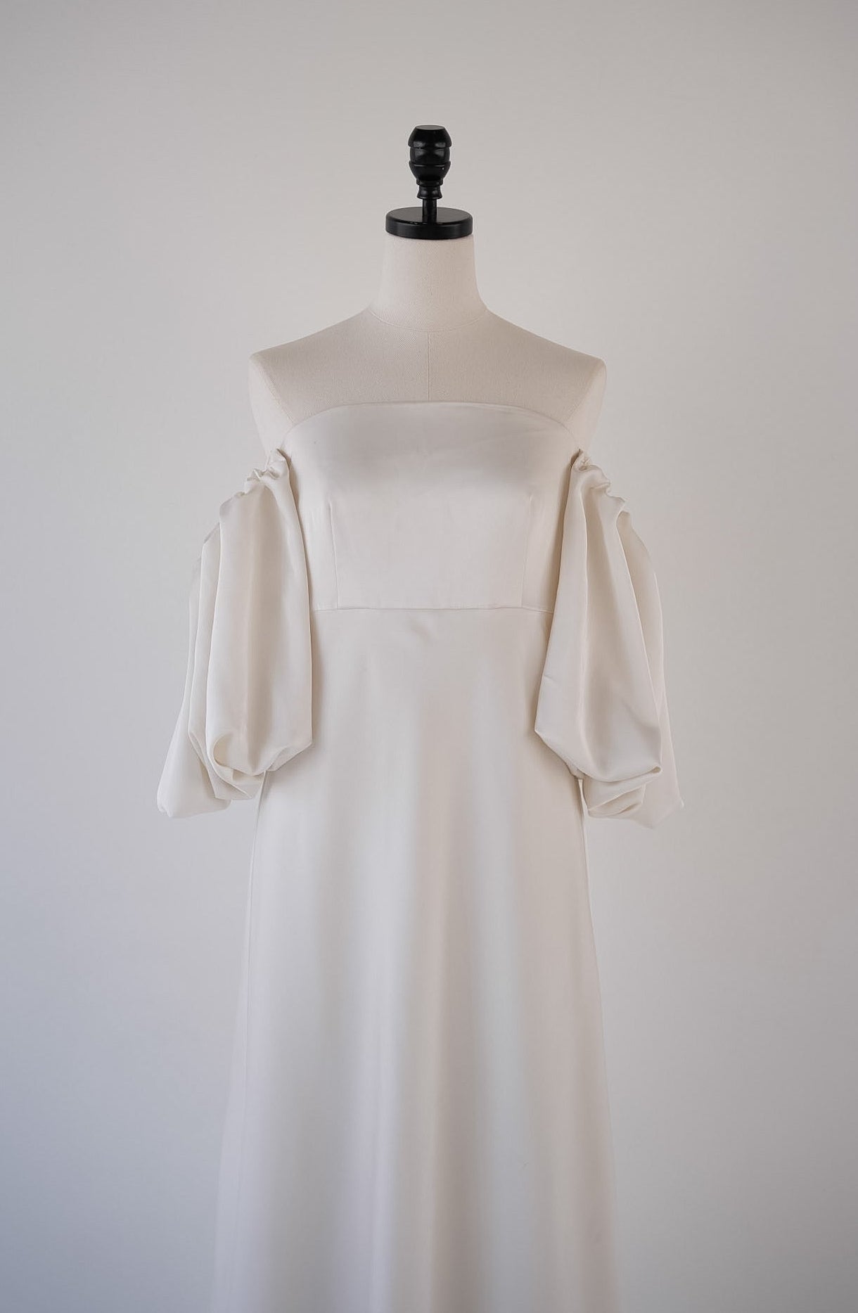 ［Édition］soft line puff dress