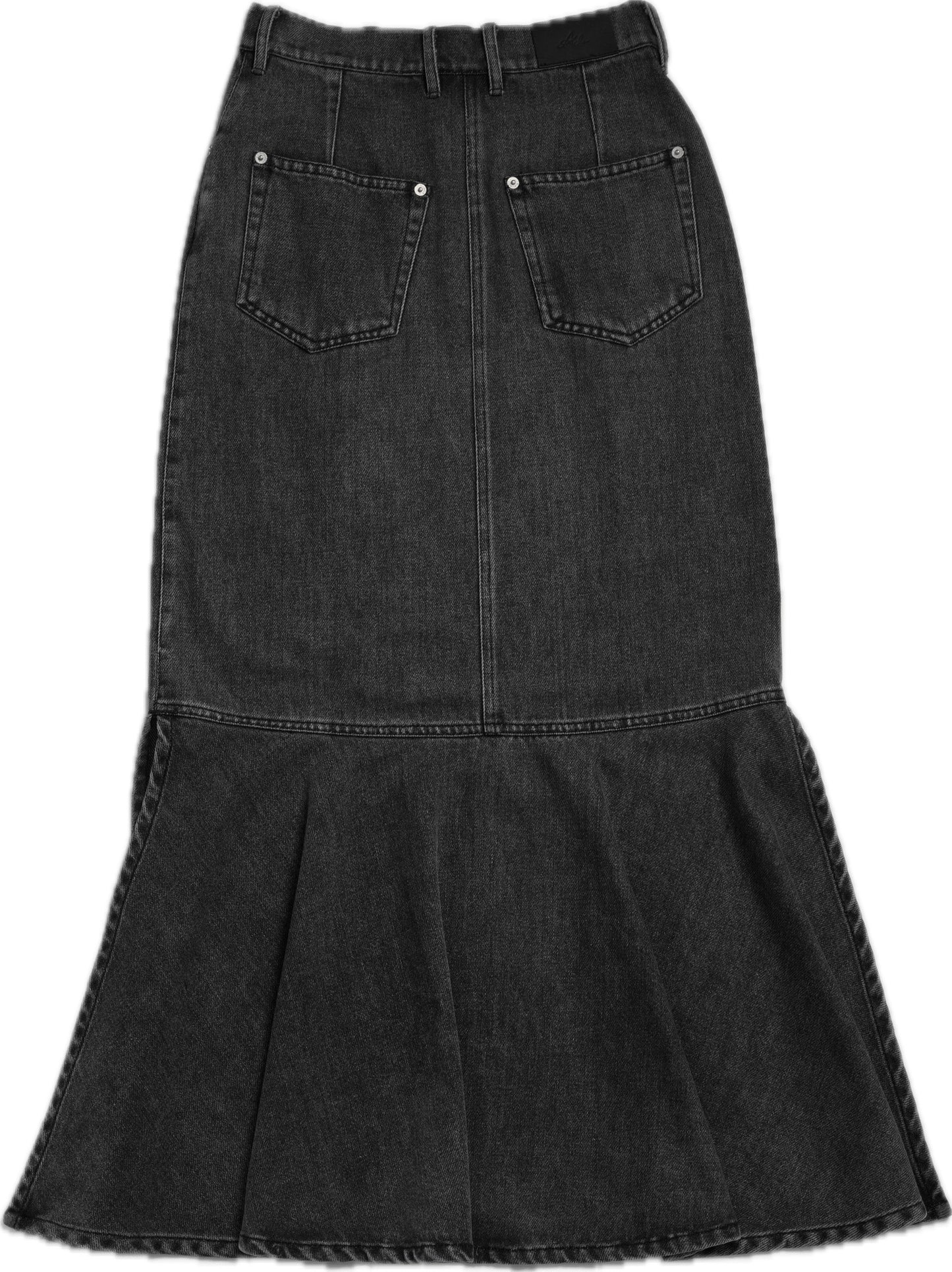 denim mermaid skirt